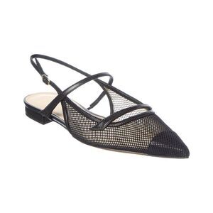 Alexandre Birman Tita Mesh Flat, Black